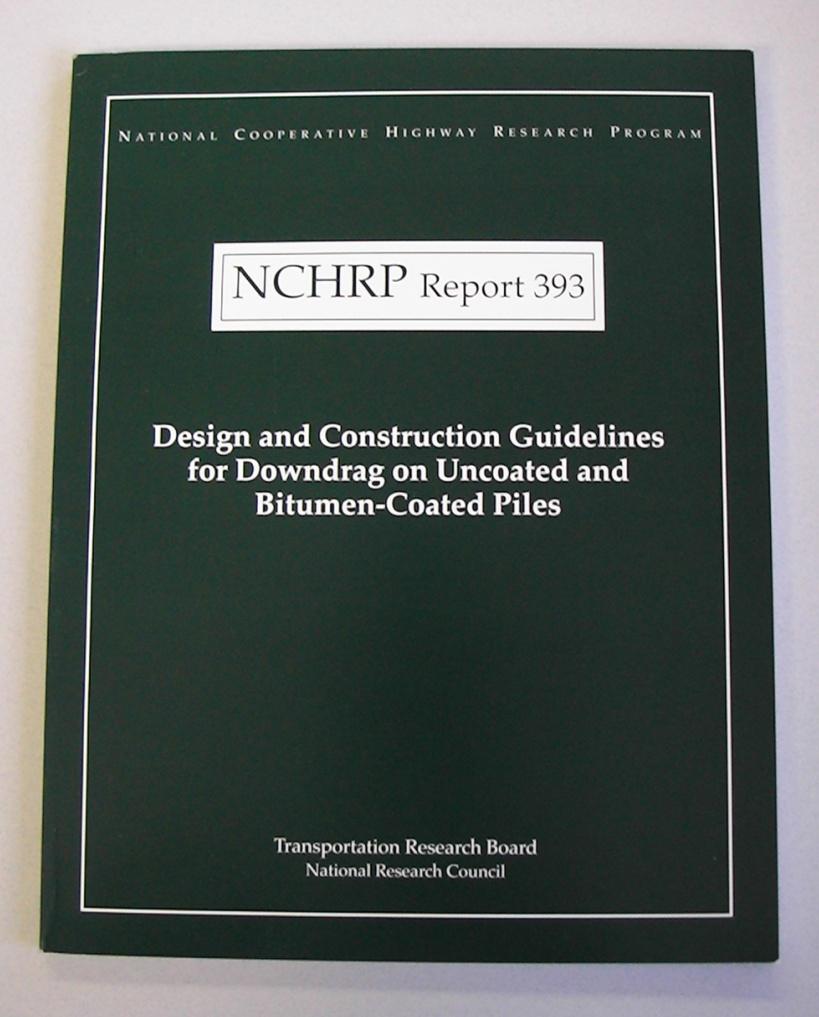 , 1998, Design guidelines for downdrag on uncoated and bitumen coated