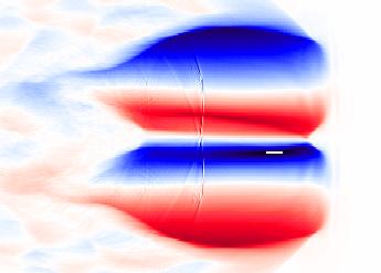 zoom Positron focusing electron filament Distance electrons merge on-axis providing positron