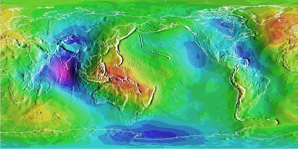 Reference Systems Geoid and ellipsoid Geoid undulation From red (85.