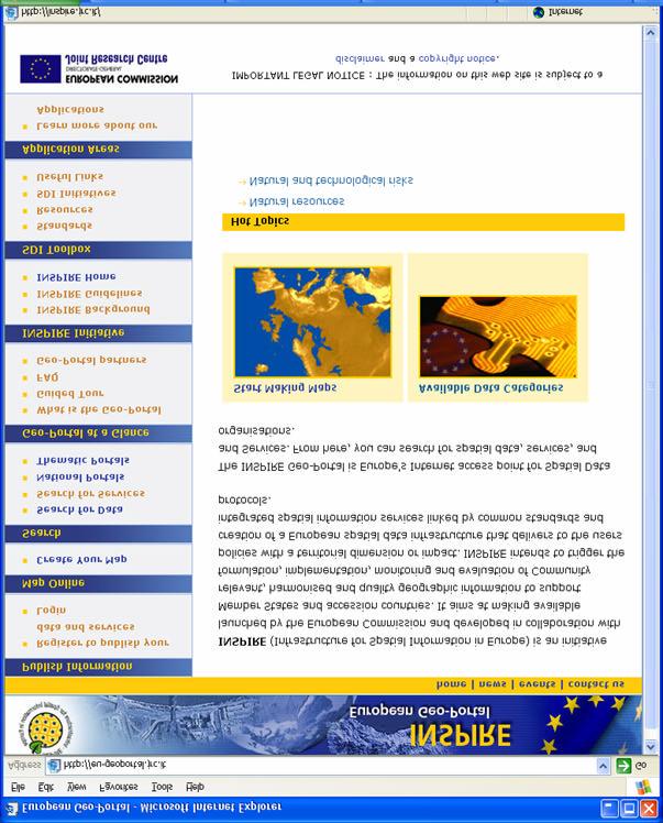 EU Geo-Portal Prototype