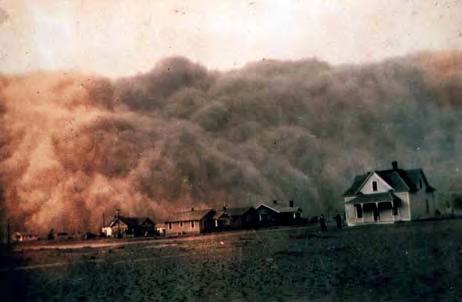 Learning Set 3 The Basketball-Court Challenge largest dust storms, called the area the Dust Bowl, and the name stuck. The wind blew fertile topsoil away.
