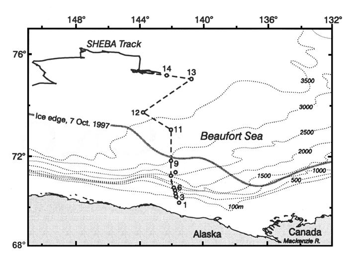 1997 Shelf-Basin Transect to Initial SHEBA