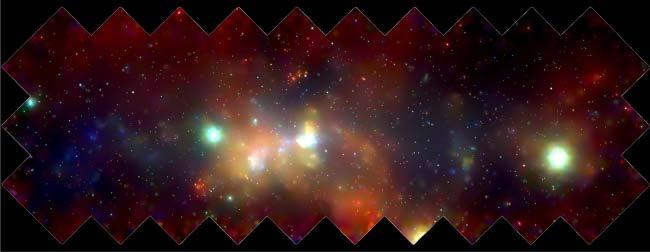 X-ray View of the Galactic Center 2 x 0.