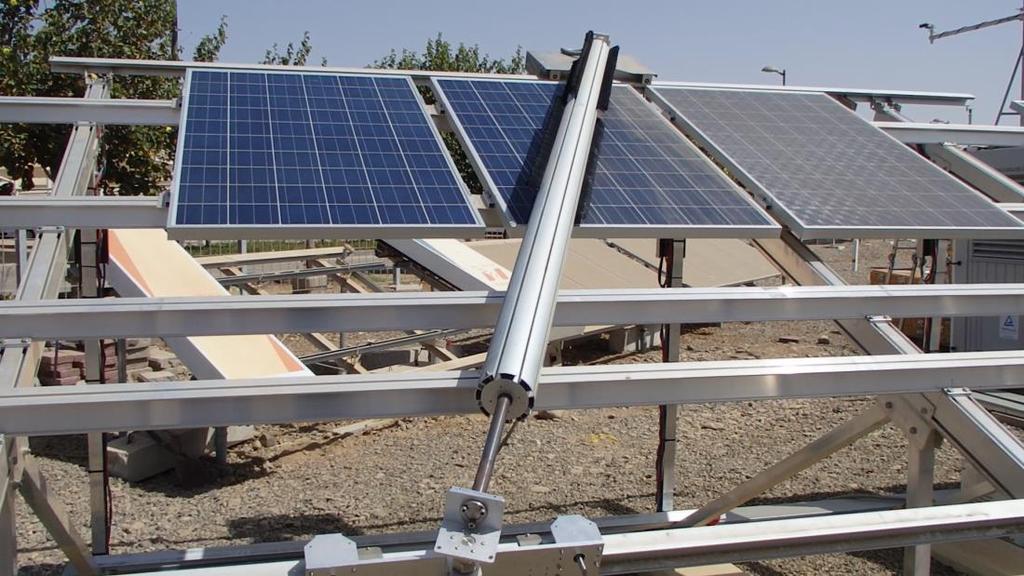 Results Soiling pattern for Thuwal/Saudi-Arabia: Mar 2015 Sep 2015 PV installations in desert climate (i.e. MENA region) require periodical cleaning of PV module glass surface to optimize the energy