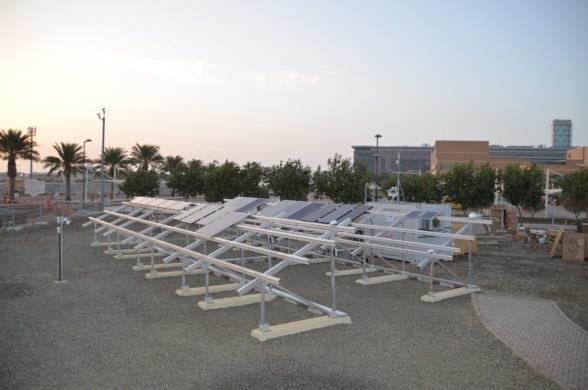 PV-KLIMA Test Locations Thuwal / Saudi-Arabia Location Geographical position: Inclination : angle 25 Annual in-plane global solar irradiation Average annual rainfall