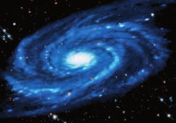 The Sun makes one complete orbit around the center of the Milky Way in about 225 million years, traveling at a speed of 220 km/s.
