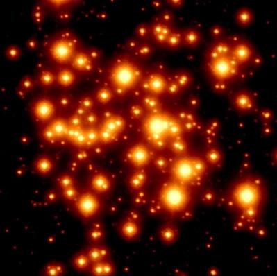Starburst clusters near the Galactic centre