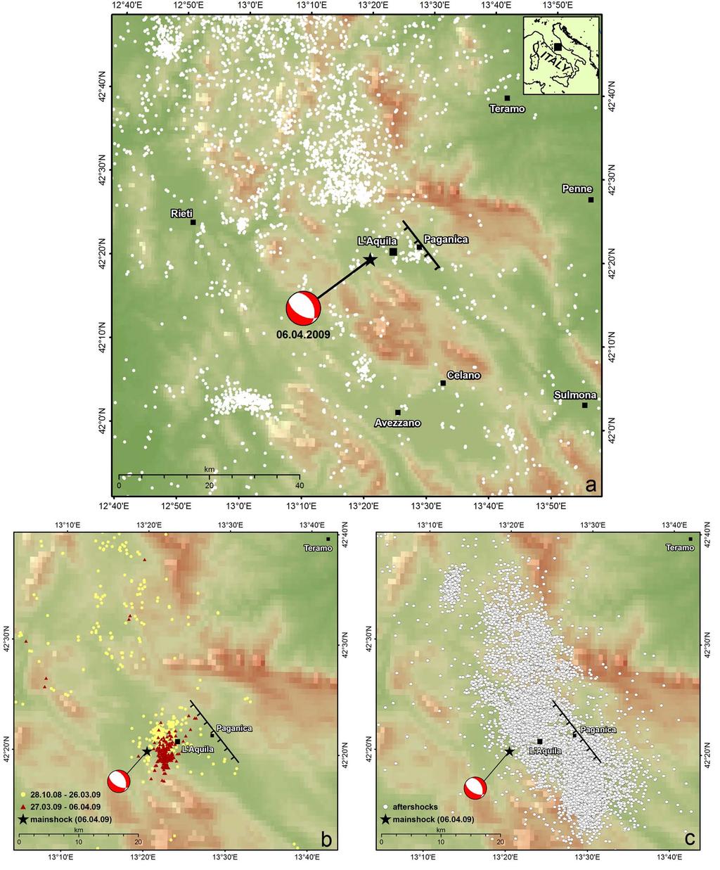 20 G. A. Papadopoulos et al.: Strong foreshock signal preceding the L Aquila earthquake Fig. 1.