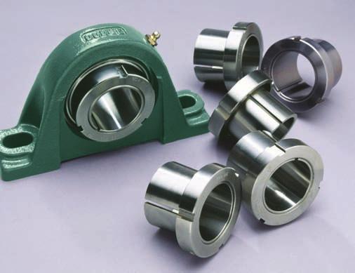 Rather than inventory a complete line of individual bore sizes for each housing style, you can now purchase a housing assembly and adapters seperately, with the adapter determining the bore size
