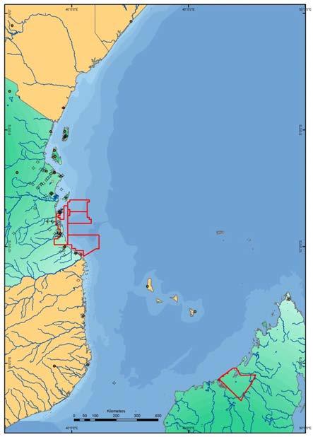 Recent Activity East Africa Multiple 2D and 3D Seismic surveys acquired since 2005 Drilling campaigns conducted