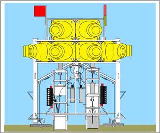 automatic sampling & detection of offshore gas release, coupled to