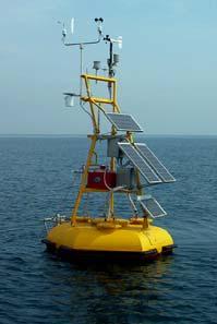 network in the Gulf of Trieste by three OGS buoys Meteo-oceanographic