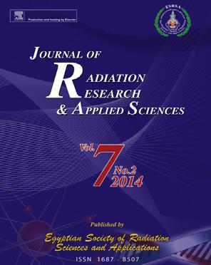 Journal of Radiation Research and Applied Sciences xxx (2015) 1e7 HOSTED BY Available online at www.sciencedirect.