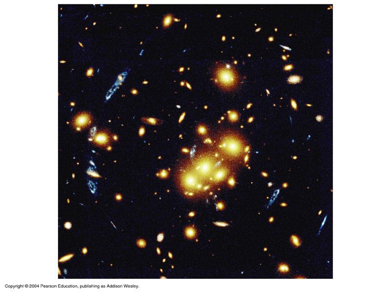 Fritz Zwicky discovered dark in galaxy clusters.