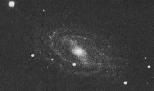 SBc Irregular NGC 3384 in Leo M109, type SBc