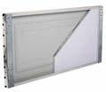 490 491 Raised Ranch Panel 490 / 491 s t a n d a r d f E A T U R E S A V A I L A B L E W I N D O W S 24 gauge metal Hot dipped galvanized steel construction with hemmed inside return rail provides