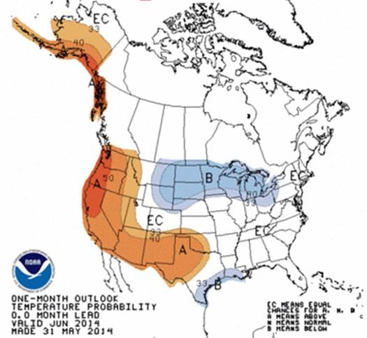 Toward Week 3-4 Experimental Outlooks Work is currently ongoing in areas listed below: Week 3-4 Outlook Temperature Probability Valid Dec. 16-29, 2014 Made: Dec.