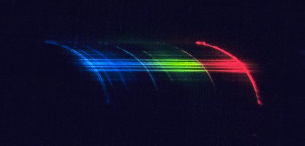 During the eclipse of August 16, 1868, Pierre JANSSEN first used a spectrometer and revealed unknown yellow line D3 587.6 nm in the spectrum of the solar chromosphere.