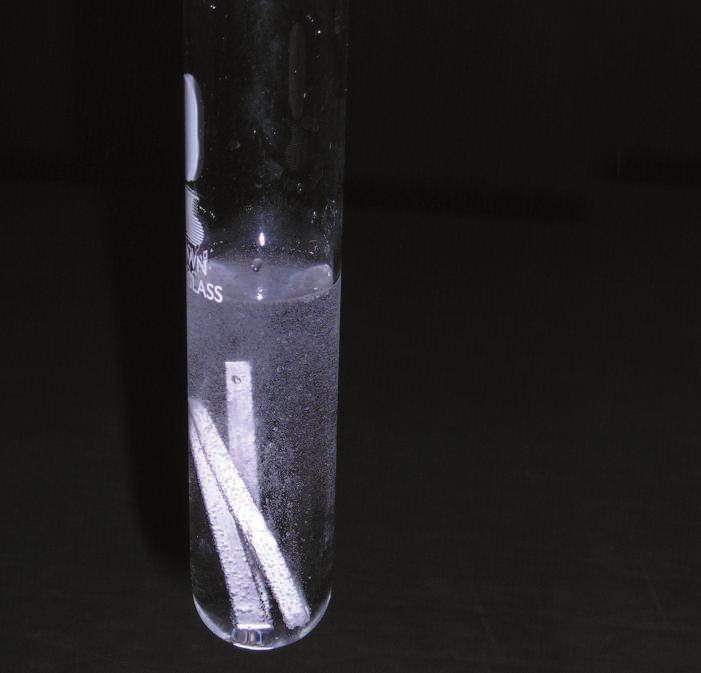 Reaction of lead oxide with carbon Lead oxide + Heat + Carbon Lead Reaction of hydrogen and iodine Hydrogen Figure 4.