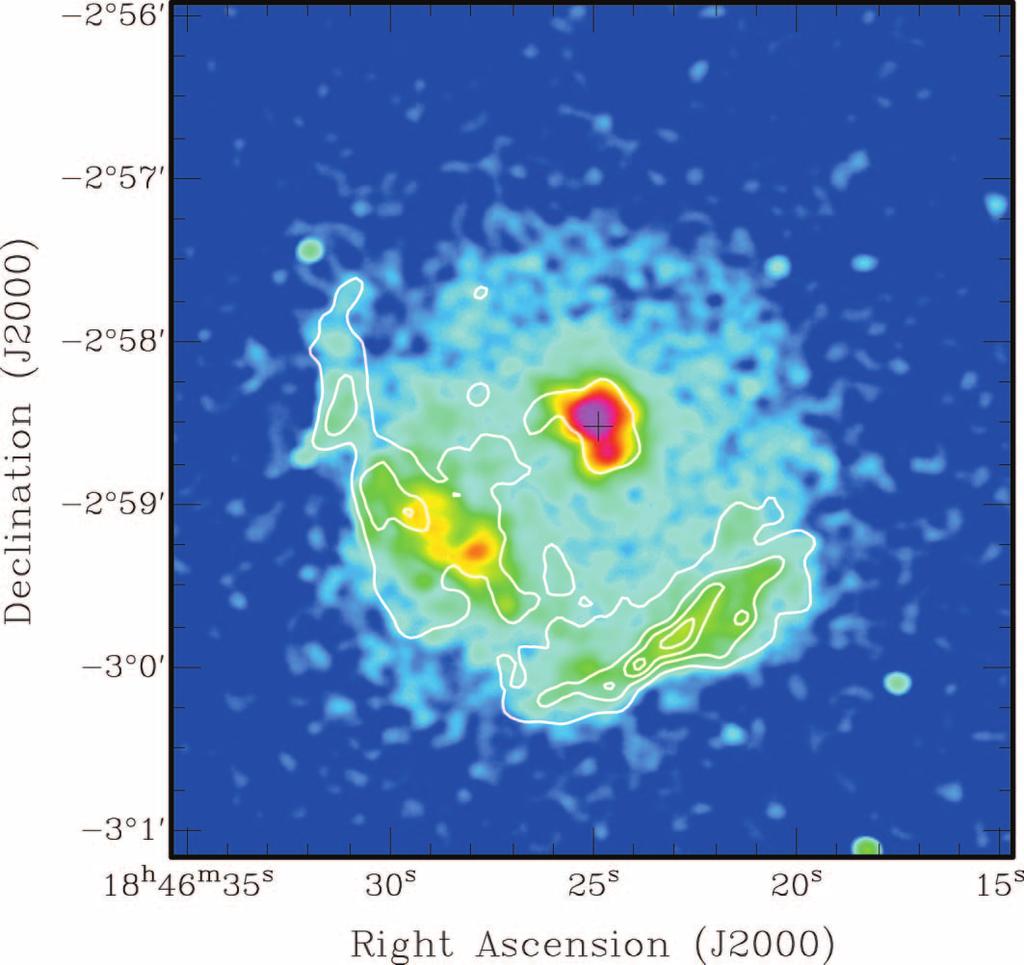 784 HELFAND, COLLINS, & GOTTHELF Vol. 582 from the nominal aim point to avoid losing portions of the remnant to the CCD gaps. The back-side illuminated ACIS-S3 CCD is sensitive to photons in the 0.