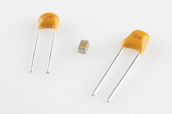 Ceramic Capacitors The most commonly used and produced capacitor The name comes from the material from which their dielectric is made.