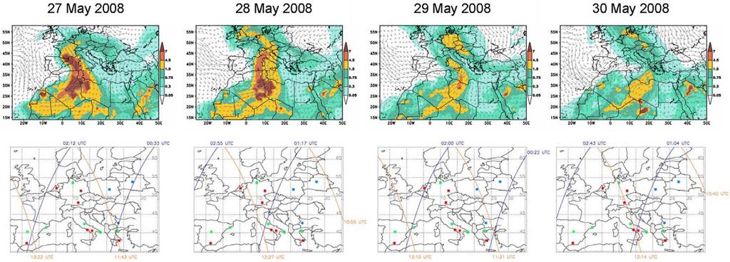 Case study: Saharan dust outbreak, 27-30