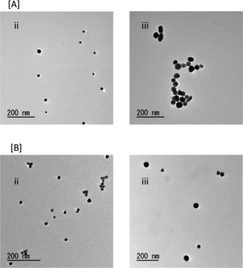878 ANALYTICAL SCIENCES AUGUST 2016, VOL. 32 Fig. 5 TEM images of gold nanoparticles prepared in CTAC [A] and CTAB [B].