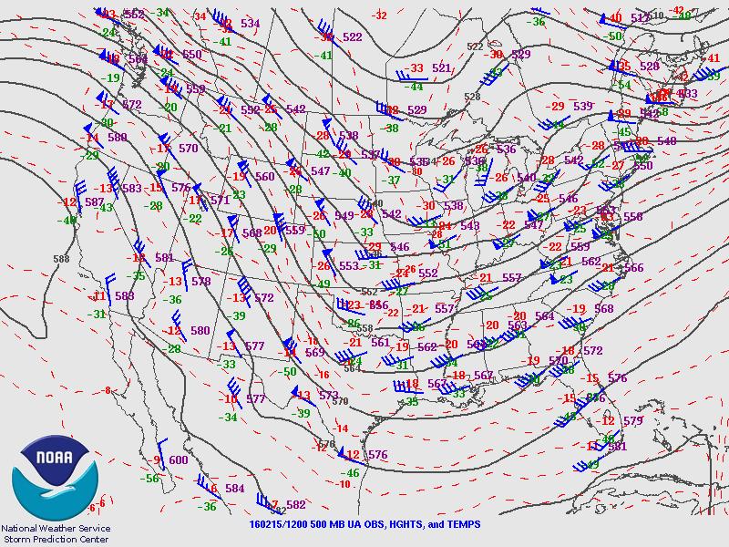NOAA Storm Prediction Center (SPC) for Upper-Air Analyses The NOAA Storm Prediction Center in Norman, OK is my preferred source to obtain upper-air maps in near real-time.