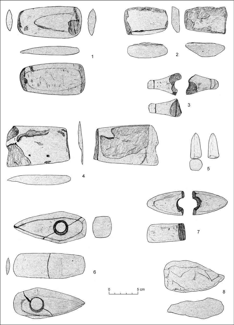 THE STONE IMPLEMENTS OF THE MIDDLE BRONZE AGE TELL SETTLEMENT OF