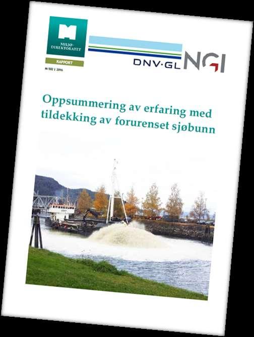 Background/Objectives The Norwegian Environment Agency has summarized the experiences from capping of contaminated sediments with clean soil in a