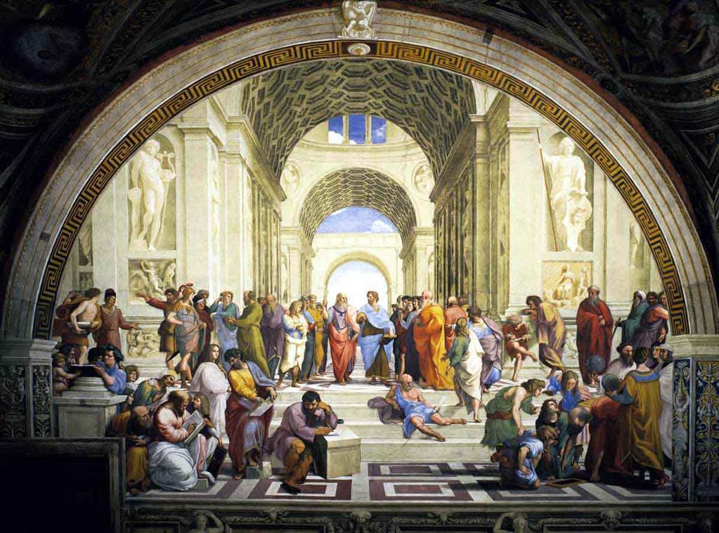Christianity, Aristotle and Plato Raphael,