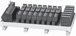 Power Distribution ystem V0 Description The V0 power distribution system for symmetrical DIN rail mounting is designed to distribute power from a switchmode power supply to or 8 channels.