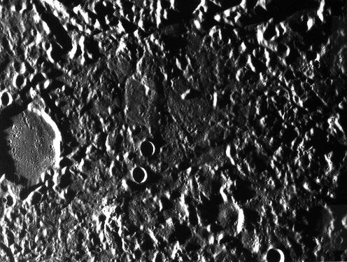On the exact other side of the planet to the Caloris Basin is a vast area of jumbled, peculiar