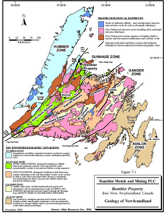 Mineral Resource Estimation Technical Report, Ming Mine Page 31 Figure 6-1: Regional Geology of
