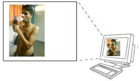Fig.4: Reconstitution of electrical properties of the human body on computer 5. Equivalent Mechanical Network Fig.