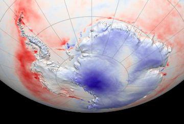 Many glaciers of Peninsula and Amundsen Sea are accelerating (doubling) and