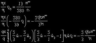 15) Momentum Equation: Flat plate-5 Integrate equ n (25.15) to get: (25.16) Even though it is not correct assume that the boundary layer starts from x = 0 i.e. x = 0, δ = 0 we use this condition to determine C = 0.