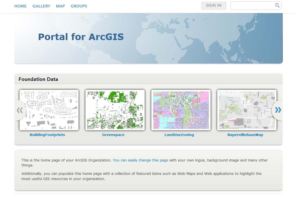 Demo Web GIS On-premises Portal Esri UC 2014