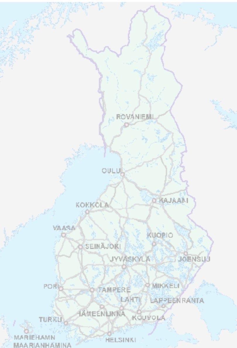 MINING IN FINLAND NEW GENERATION OF LARGER PROJECTS BEING DEVELOPED IN LAPLAND Gold mining is new in Finland State owned mining company Outokumpu focussed on base metals No foreign investment prior