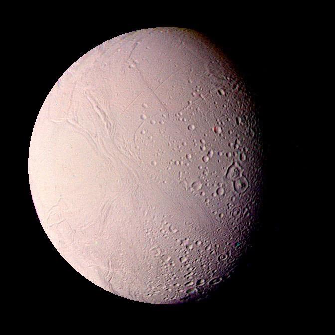 Enceladus 5 Voyager 2