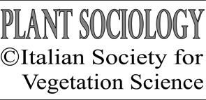 Plant Sociology, Vol. 50, No. 1, June 2013, pp. 17-21 DOI 10.7338/pls2013501/02 The Prodrome of French vegetation: a national synsystem for phytosociological knowledge and management issues F.