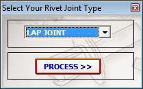 5 to Fig. 9. Fig. 5 displays the main menu of the system. Fig. 7: Lap joint submenu interface Once any type of the lap joint is clicked, it displays the input parameters design templates.