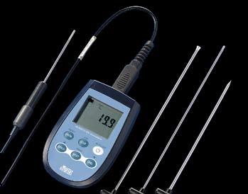 Pt100 PROBES WITH SICRAM MODULE FOR PORTABLE INSTRUMENTS CODE C max τ s DIMENSIONS USE