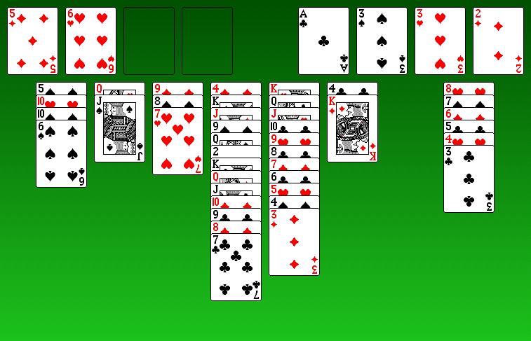 : Freecell (good and bad effects) If we move a card c to a free tableau position, the good effect is that the card formerly below c is