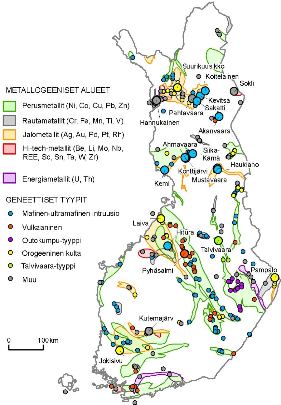 Space for new discoveries Good potential for growth in Finland Internationally ranked ore potential Excellent geological data bases and services provided by GTK World class expertise on