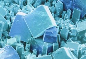 There are two types of solids: crystalline solids and amorphous solids. Most solids are crystalline solids they consist of crystals.