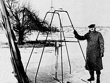 The Development of Space Rockets In 1903, a Russian teacher named Konstantin Tsiolkovsky wrote a paper describing the idea of liquid-fuel rockets that would produce enough thrust to escape Earth s