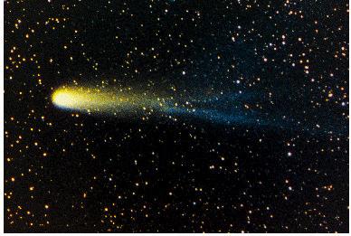 Water in comets Halley s comet