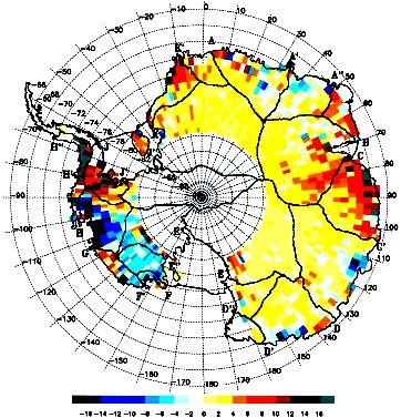The response of East Antarctic ice sheet to global climate change