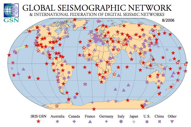 1960s-present: development of world-wide instrument networks 14 Since then, the number of available seismic records has been increasing very quickly This shows the global network